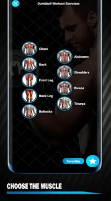 Dumbbell Workout Exercise android App screenshot 4