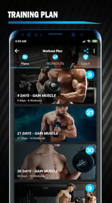 Dumbbell Workout Exercise android App screenshot 5