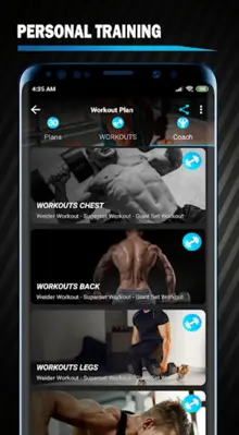 Dumbbell Workout Exercise android App screenshot 7