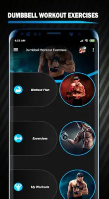 Dumbbell Workout Exercise android App screenshot 8